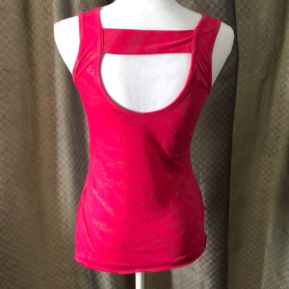 Small pink and gold tank top - Picture 2 of 5